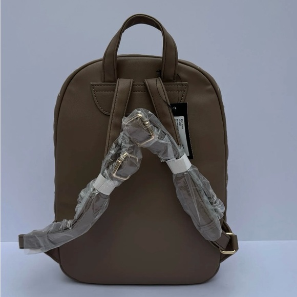 BADGLEY MISCHKA Quilted Studded Vegan Leather Backpack - Picture 2 of 5